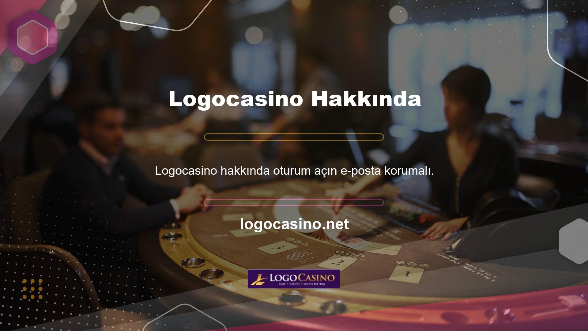 Logocasino, yeni listeler hakkında canlı güncellemeler sağlayan bir bahis sitesidir